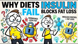 Science Based:  If You Can't Lose Belly Fat (Even Dieting), It's Your Insulin - Here's the Fix