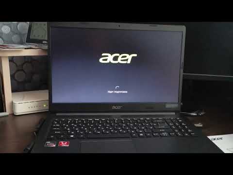 Установка WINDOWS 10 на ноутбук Acer Extensa 15 EX215 22G