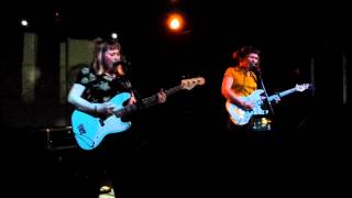 Video thumbnail of "Girlpool - Cut Your Bangs (Radiator Hospital cover) - The Echo, Los Angeles, CA 12/22/2014"