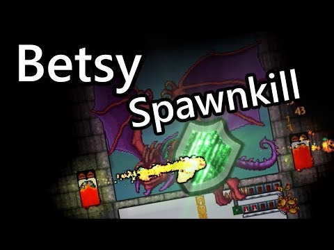 [NERFED] Terraria - Betsy Spawnkill (World Record)