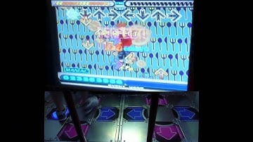 Kon - 1,2,3,4, 007 (Doubles Maniac) AAA on DDR 5th Mix (Japan) ~VERTICAL STYLE~