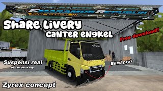 SHARE LIVERY MOD CANTER ENGKEL BY 43 CONCEPT 