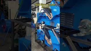 Skid Steer Chassis Stacked Hydraulic Lines Installed | Shandong
