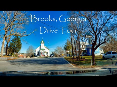 Brooks, Georgia - Drive Tour | 4K USA