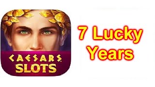 Caesars Slots Game 7 Lucky Years On Cell Phone