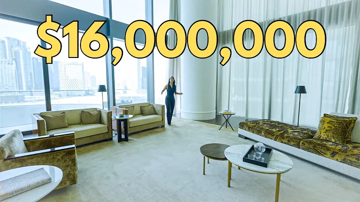 $16,000,000 MILLION PENTHOUSE - TOUR WITH BURJ KHALIFA VIEWS