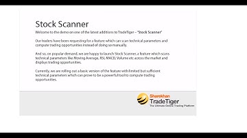 Stock Scanner