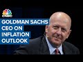 Goldman Sachs CEO: Inflation could be above trend for a period of time