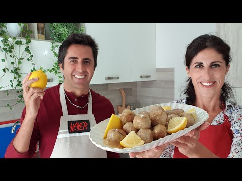 Polpette al limone cremose - Ricetta
