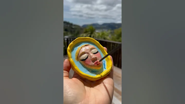 DIY Air Dry Clay Trinket Dish & Incense Holder