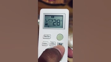 Haier  Ac remote (ECO°)