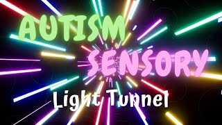 Sensory Light Beam Tunnel Sensory Break for Autism ADHD Sensory Overload