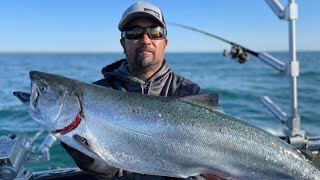 Best Flasher Fly Combos For King Salmon Fishing on Lake Michigan