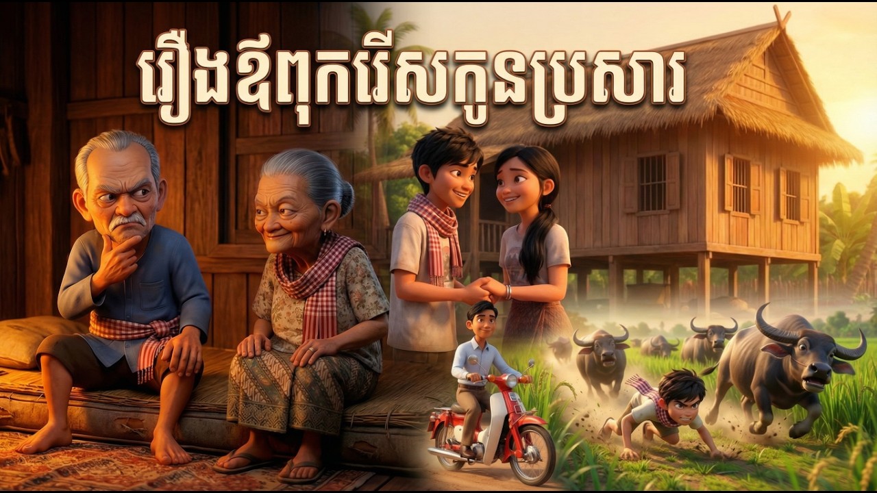 រឿង ឪពុករើសកូនប្រសារ | និទានរឿងខ្មែរ