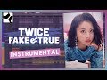 TWICE - 'Fake &amp; True' Instrumental | Studio One Remake