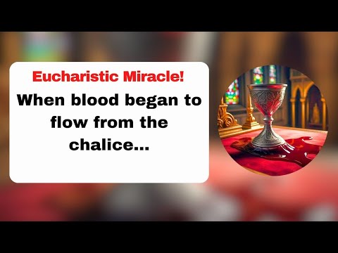 When blood began to flow from the chalice... | Eucharistic Miracle