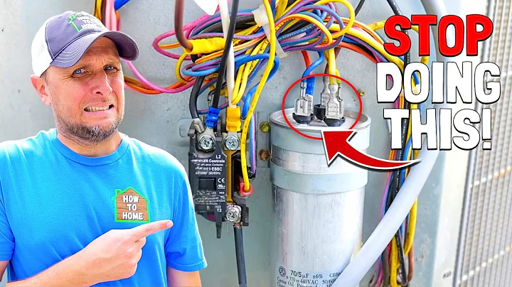 Quoted $500! I Fixed It for Just $15! DIY AC Capacitor Install
