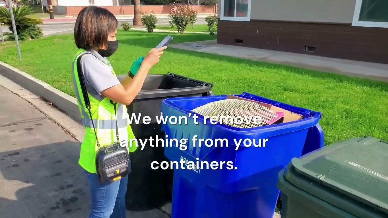 Culver City Audits Trash, Recycling, and Organics Bins