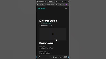 Minecraft Switch V2 #webleb #html #coding #code #fyp #developer