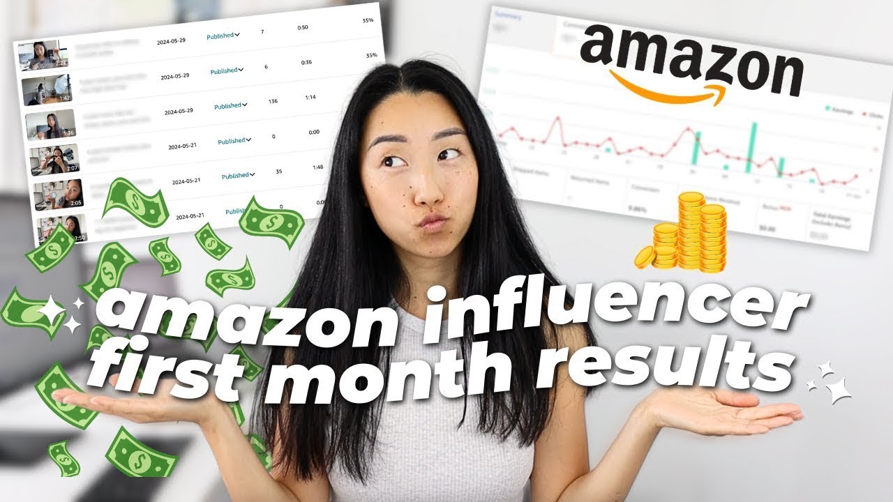 РЕЗУЛЬТАТЫ 1-ГО МЕСЯЦА: Программа Amazon Influencer 💸 Сколько я заработал, стоит ли оно того, сов...