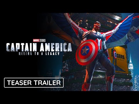 CAPTAIN AMERICA 4 - Teaser Trailer | Marvel Studios & Disney+ Anthony Mackie Movie (2023)