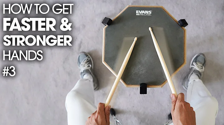 THE SECRET TO FASTER HANDS - Beginner Drum Lesson #3