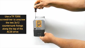 How to Mount Communication Boards With the AC20 Drives,  Frames 2 to 5 | Parker Hannifin