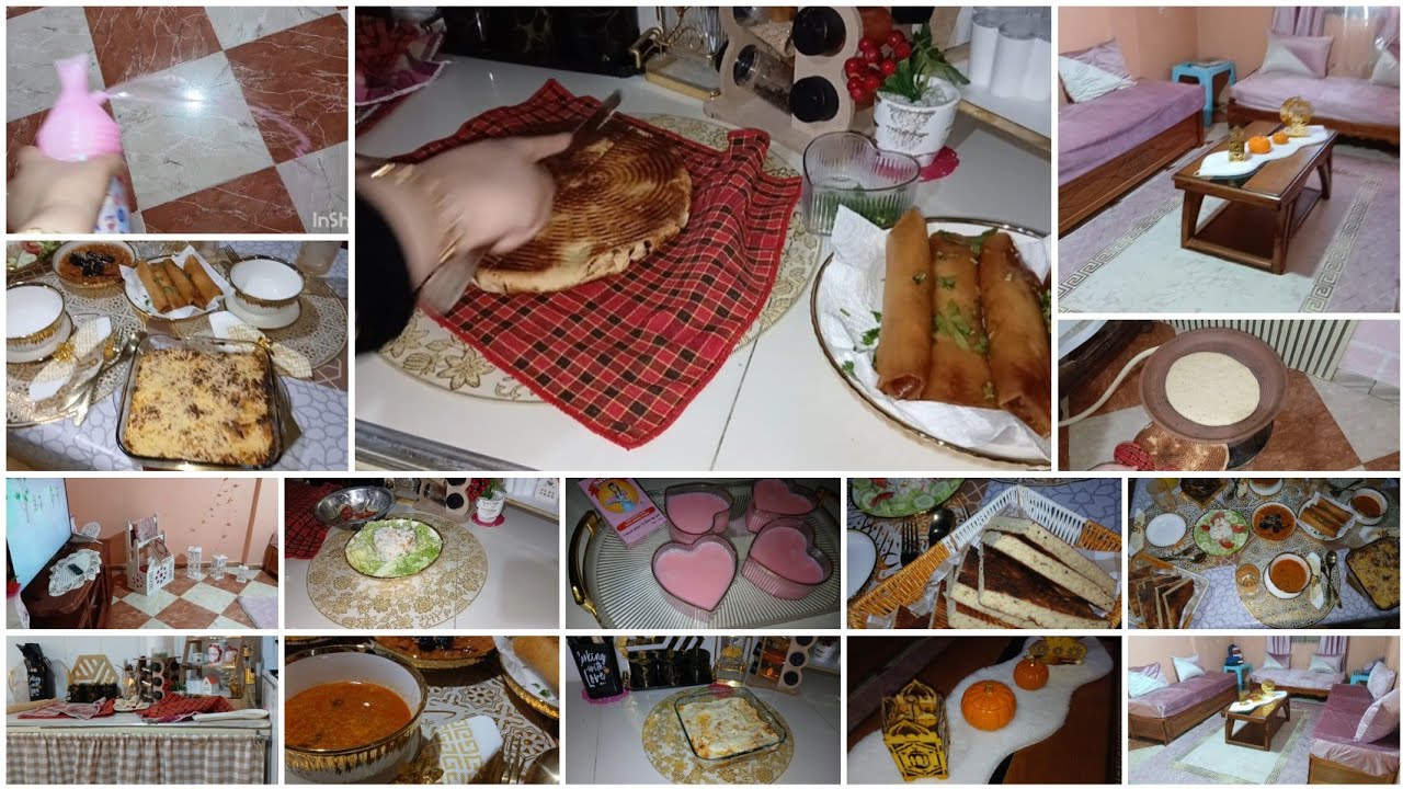 روتنات رمضان 🌙شاركت معاكم نهاري 😍 من ترتيب البيت الى تحضير  طاولة الإفطار  البسيطة بدون تبذير 