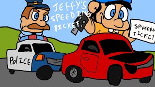 SML movie: Jeffy's speeding ticket animated