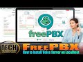 Freepbx setup install  configuration step by step   proxmox  asterisk free pbx sip telephony