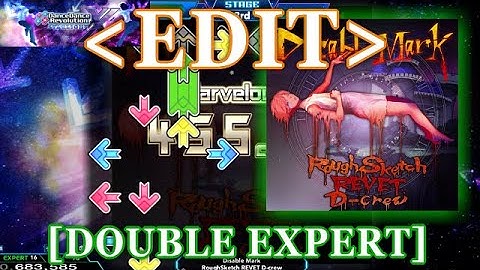 【DDR XX / EDIT】 Disable Mark [DOUBLE EXPERT] Lv.16