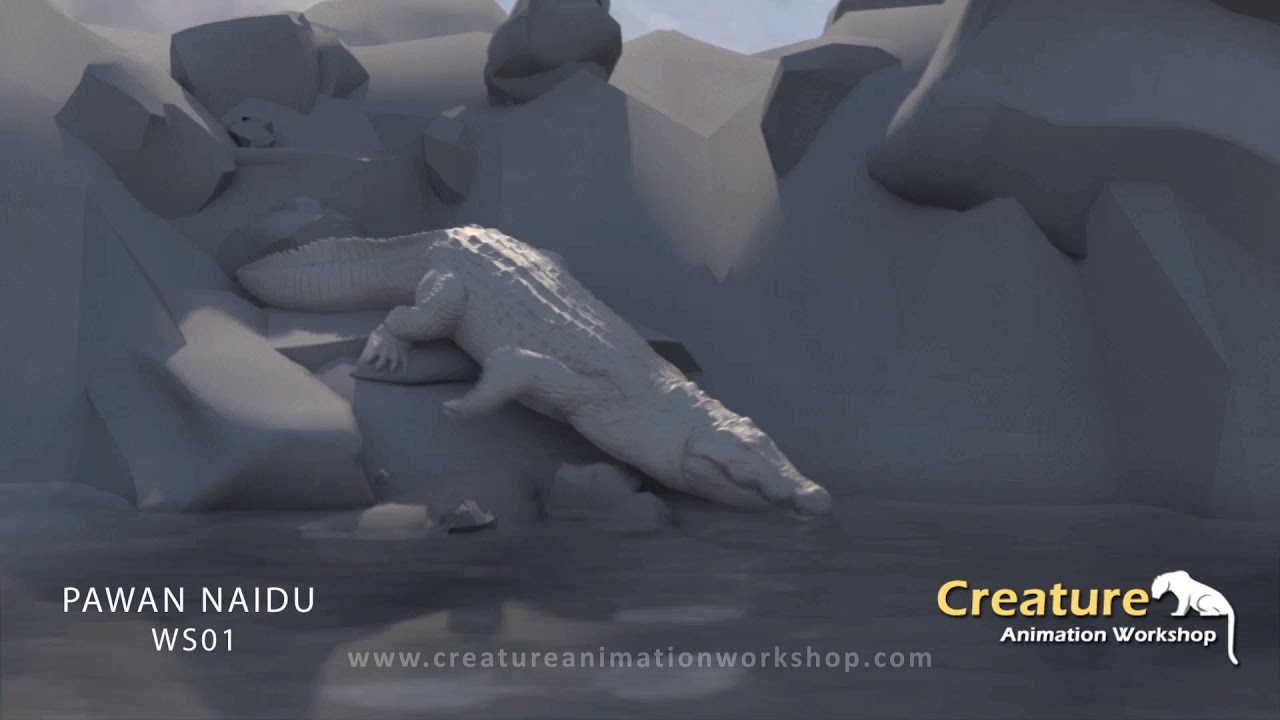 Creature animation workshop Students_ Pawan work