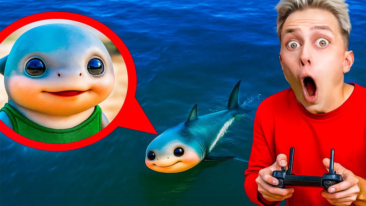 MY DRONE CAUGHT KID TRALALERO TRALALA IN REAL LIFE!