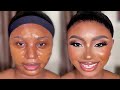 Soft glam makeup transformation ft my beauty bride