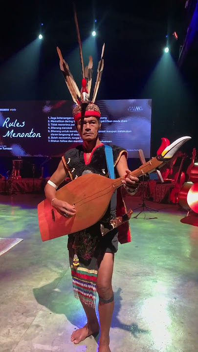 Sape’ Ting Dua Suku Dayak Kayaan Mendalam #dayak #kalbar #shorts