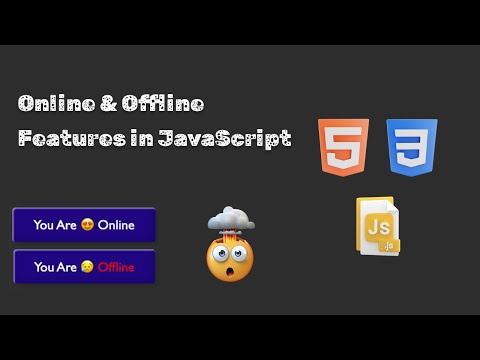 How to Check Network Status using JavaScript | JS Project For Beginners