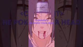 pov :- you meet itachi...#anime #animeshorts #naruto