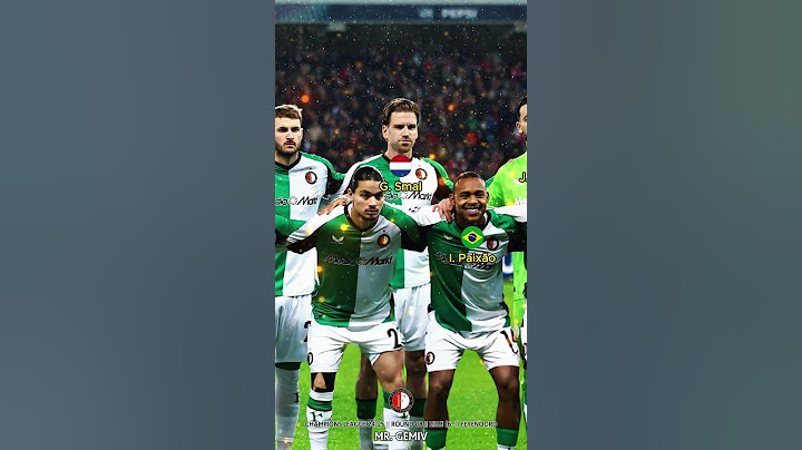 Lille vs Feyenoord || Champions League 24/25 || Round 08 || Feyenoord Squad #feyenoord #c1
