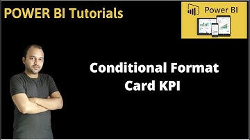 How to conditionally Format Power BI Card KPI | Power BI Card KPI conditional Formatting Rules