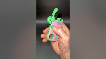 3D Printed Seven-In-One Launchable Fidget  #3dprinting #timelapse #bambulab #fidget