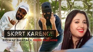 SKRRT KARENGE REACTION //EMIWAY - SKRRT KARENGE ft. MEME MACHINE//REACTION BY RICHIE RICH