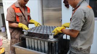 The maintenance of honeycomb structure electrostatic precipitator ESP smoke filter