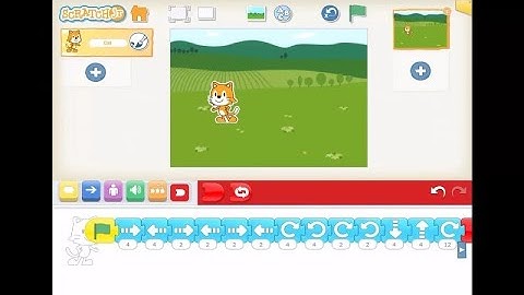 ScratchJr Lesson 2 - Following Instructions