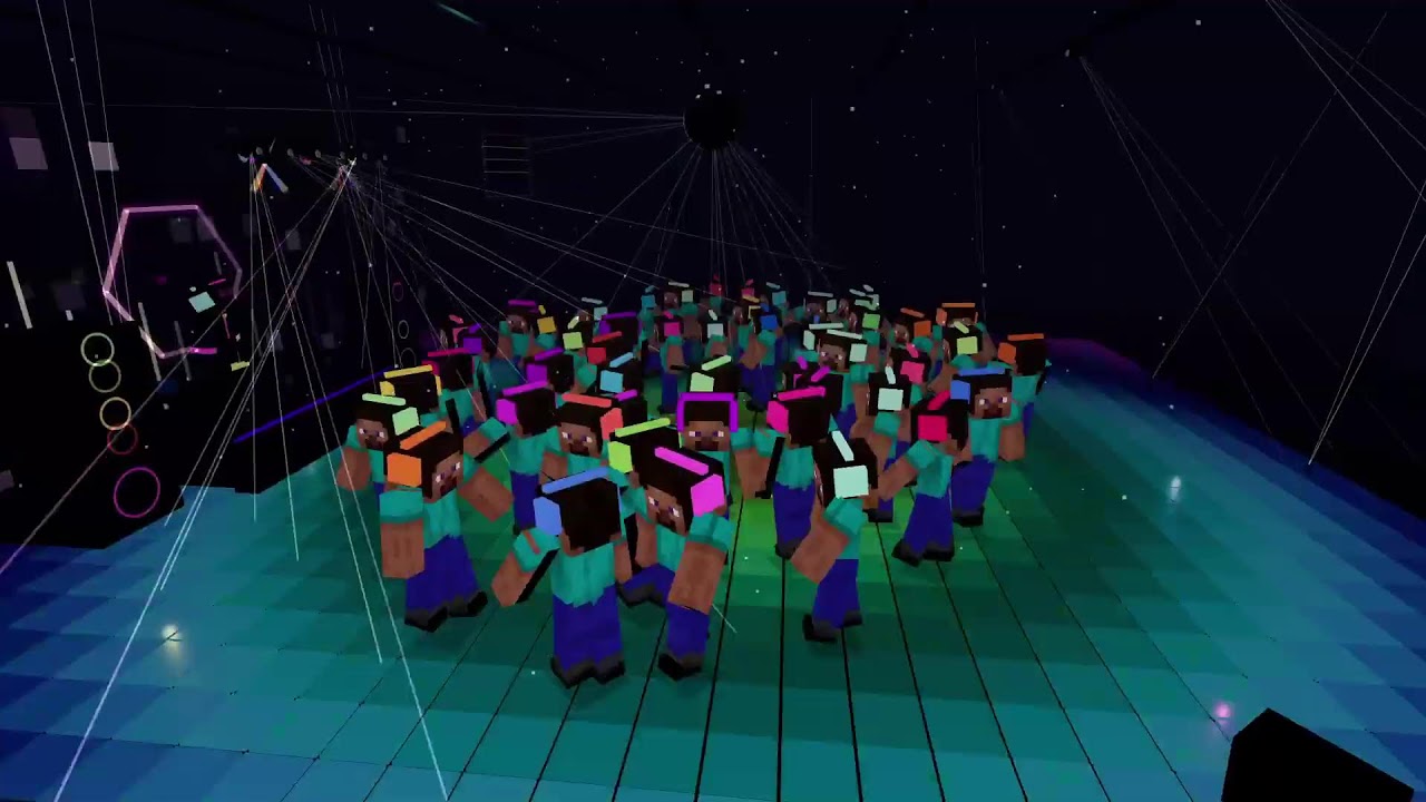 Minecraft dancing bot Live stream