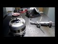 Сверлильный  станок из двигателя от стиралки ЧАСТЬ 1DIY drilling machine ( собираем пиноль)
