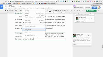Creating Shortcuts with Preferences in Google Docs