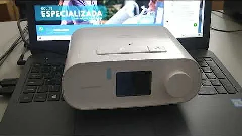 Como desbloquear CPAP Respironics?