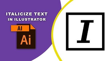 How to italicize text in Adobe Illustrator App