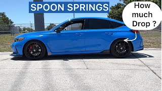 Civic Type R - Spoon Springs + PRL wing risers