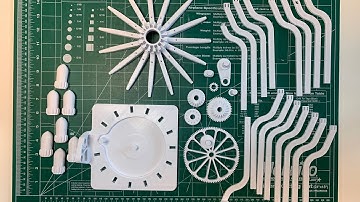 Engineering A Kinetic Sculpture - Assembly Day - String Powered Sine Wave
